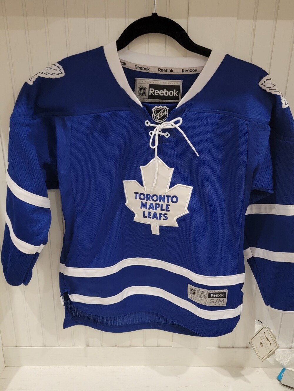 NHL Toronto Maple Leafs Kids Blue & White Hockey Jersey